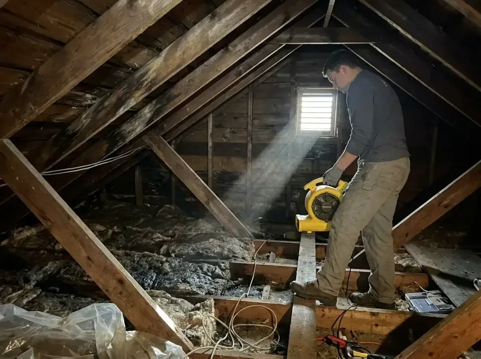 attic-water-damage-drying-proc-007 — frequently asked questions, Emergency Water Extraction & 24/7 Flood Response in Atkins,…